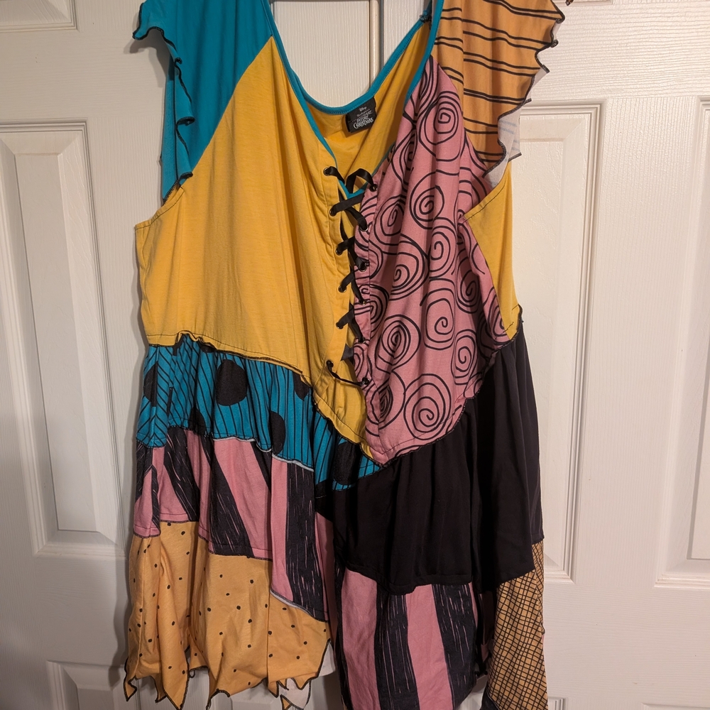 Torrid Multicolor Patchwork Dress - image 1